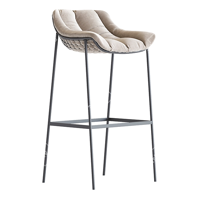 Sleek 2016 Barstool - Corona Render 3D model image 3