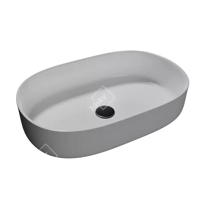 Elegant TONI ARTI Calitri Sink 3D model image 4