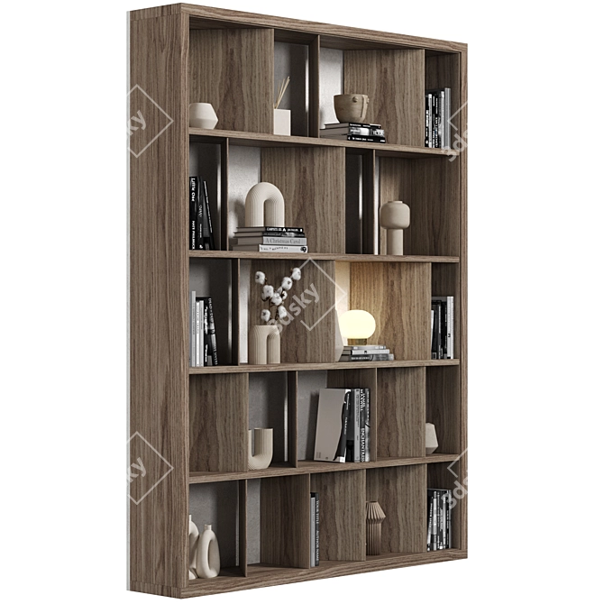 Versatile Modular Cabinet 3D Model 3D model image 2