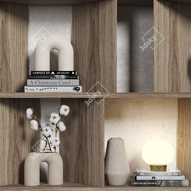 Versatile Modular Cabinet 3D Model 3D model image 3