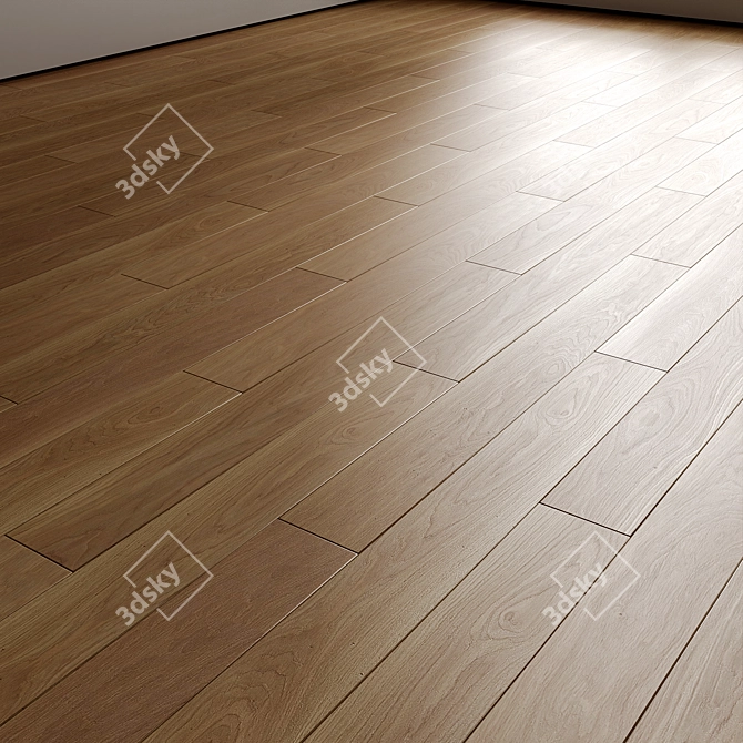 White Oak Andante Vray Material 3D model image 2