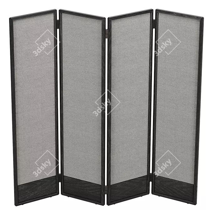 Poltrona Frau DUO Modular Screen 3D model image 3