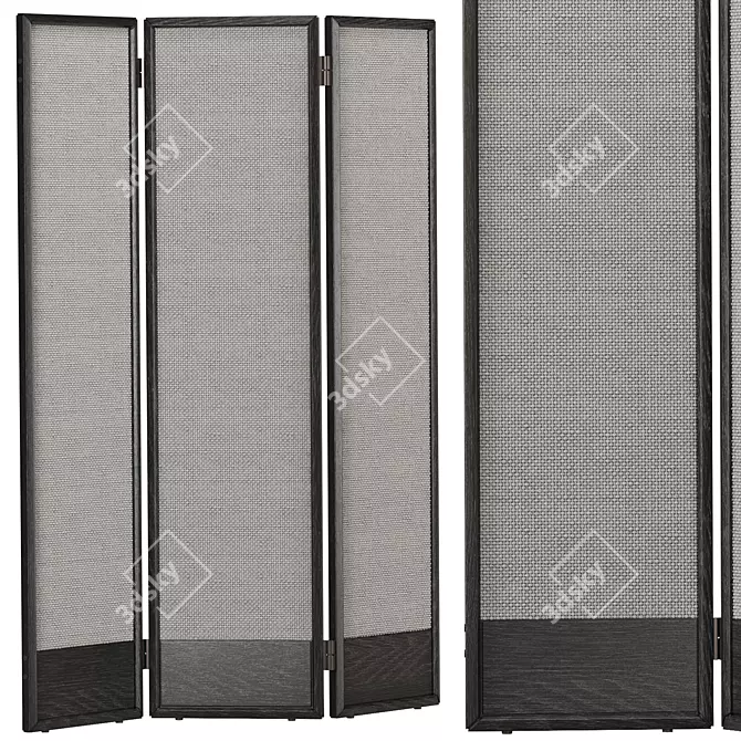 Poltrona Frau DUO Modular Screen 3D model image 4