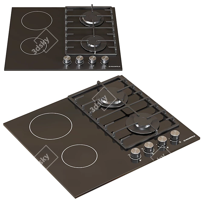 5-Piece Maunfeld Appliance Set 3D model image 3