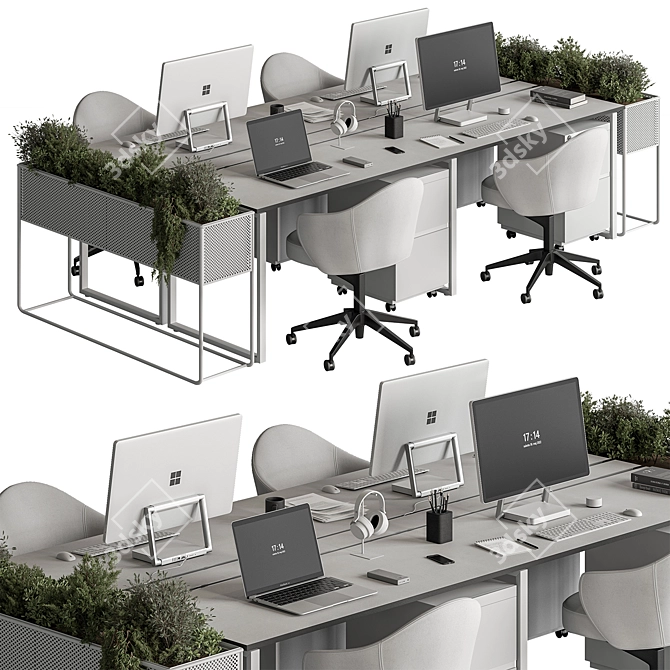 Workspace Essentials Collection 3D model image 2