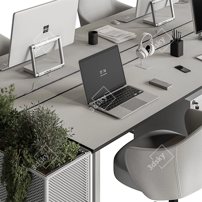 Workspace Essentials Collection 3D model image 3