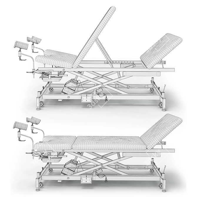 Medistar Gyne Universal XB1: Comfort and Versatility 3D model image 12