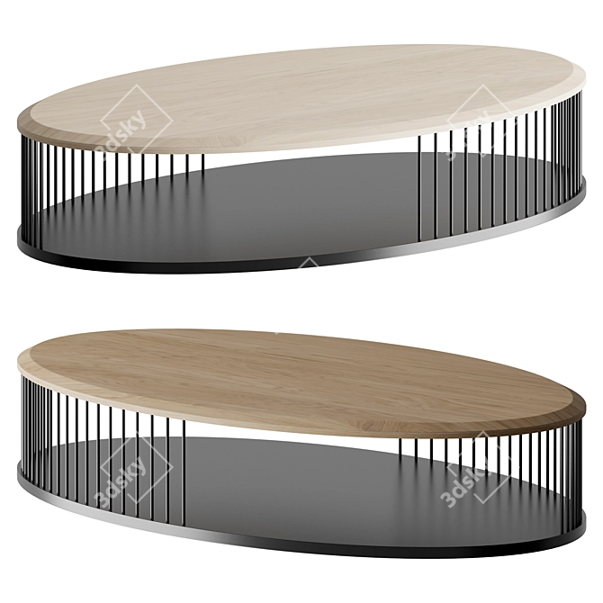 Eternal Elegance Coffee Table 3D model image 1