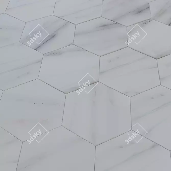 DNA Pietra Ceramic Tiles Set 3D model image 4