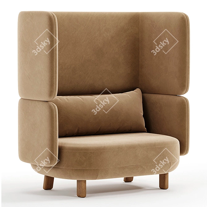 Cosmos Collection Sofa Set 3D model image 3