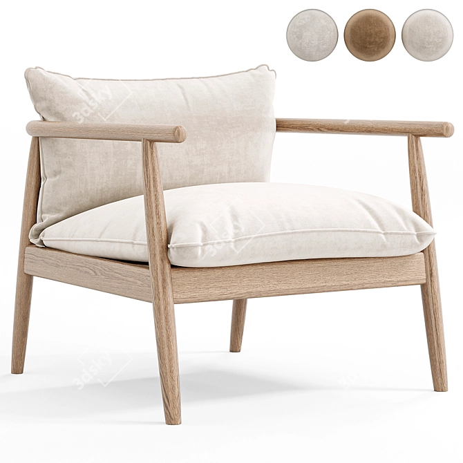 Karin Armchair 3D Model 2015 3D model image 5