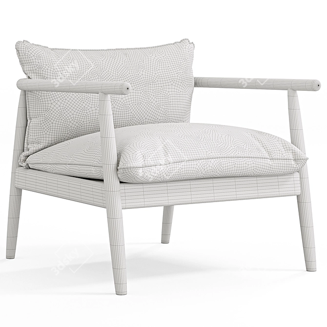 Karin Armchair 3D Model 2015 3D model image 6