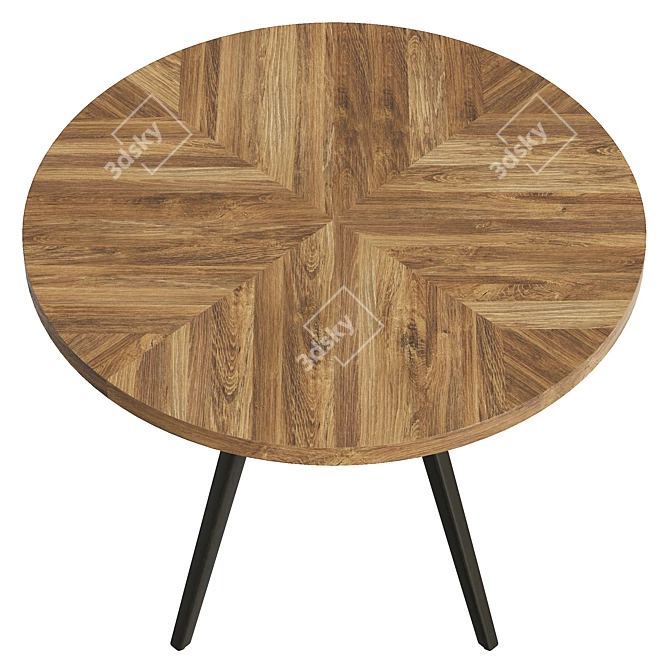 Wade Logan Modern Dining Table 3D model image 3