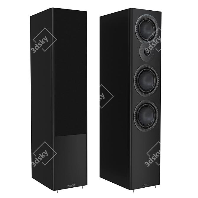 Mission LX-6 MKII Speaker System 3D model image 2