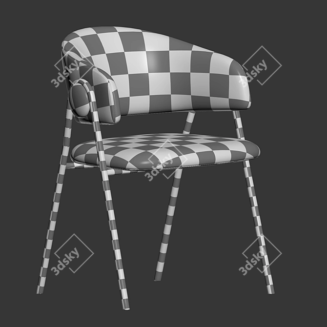 Modern Colin Chair Design 3D model image 6