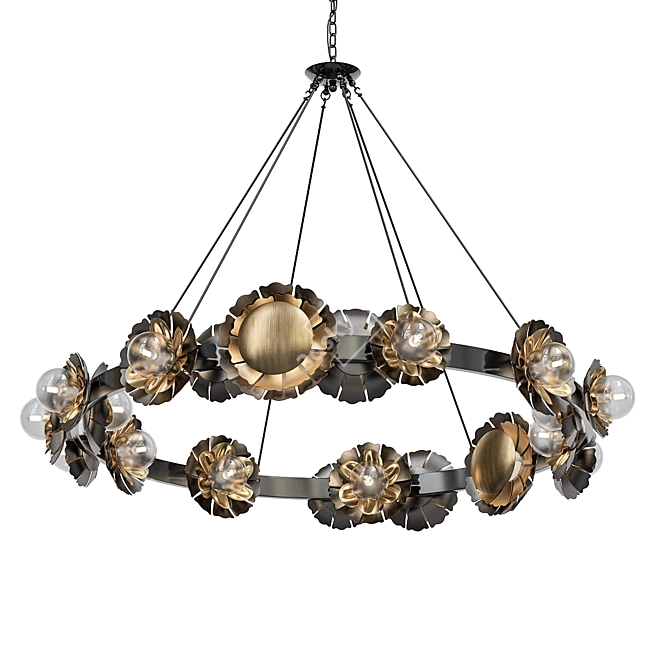 ImperiumLoft PAOLA 20 Pendant Chandelier 3D model image 1