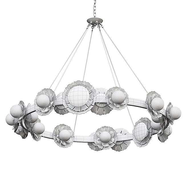 ImperiumLoft PAOLA 20 Pendant Chandelier 3D model image 3