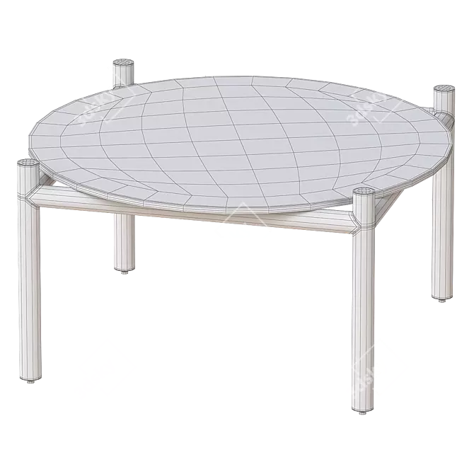 Oscar Coffee Table 2013 3D model image 2