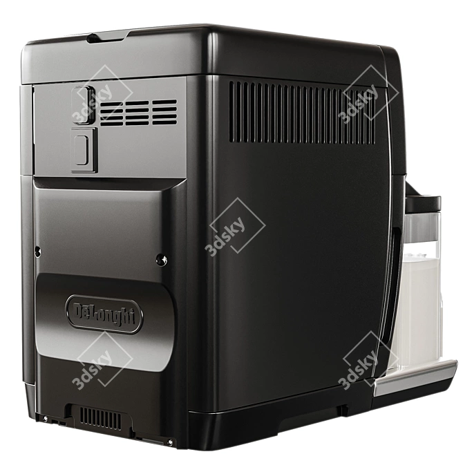 Dinamica ECAM350.15.B Automatic Coffee Maker 3D model image 3