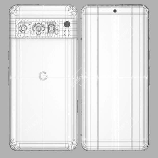 Pixel 8 Pro 3D Model 3D model image 3