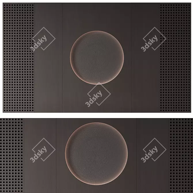 Japanese Style Wall Panel 3D model image 12