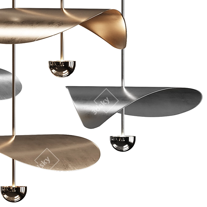 Modern Chic Bonnie Pendant Lighting 3D model image 8