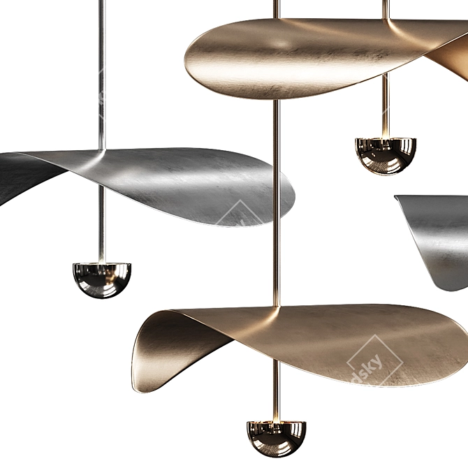 Modern Chic Bonnie Pendant Lighting 3D model image 9