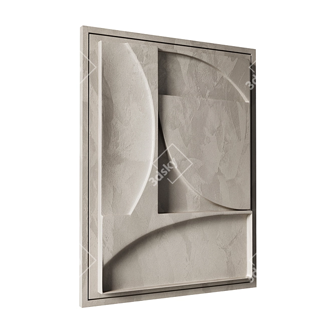 V-Ray Wall Decor Panel 3D model image 3