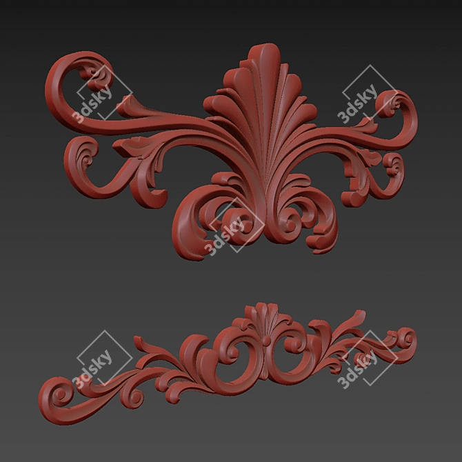 Ornament 101 Deluxe 3D Model 3D model image 6