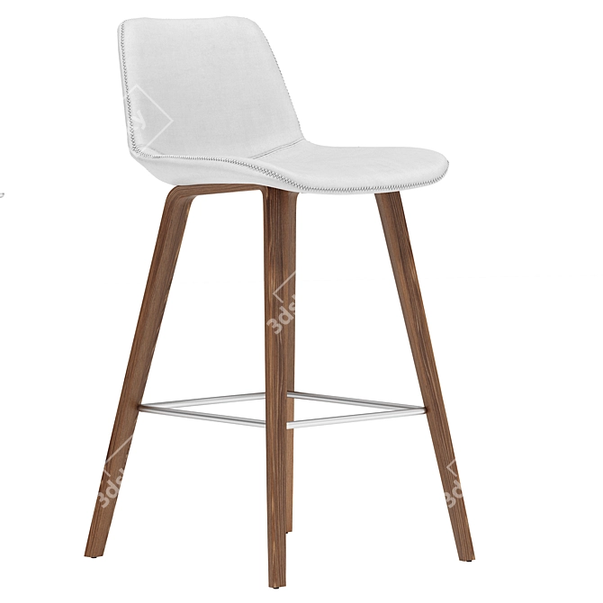 Janis Bar Stool in 3 Colors 3D model image 3