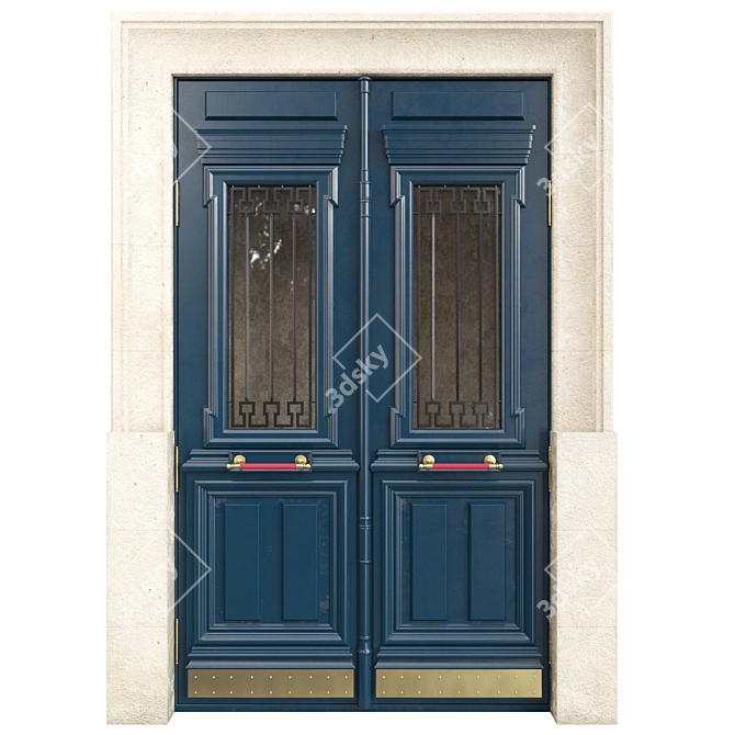 Classic Door 1600mm H-2700mm 3D 3D model image 1