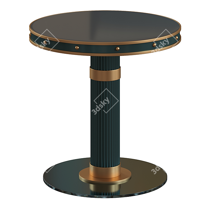 Stylish Willis Dining Table Model 3D model image 1