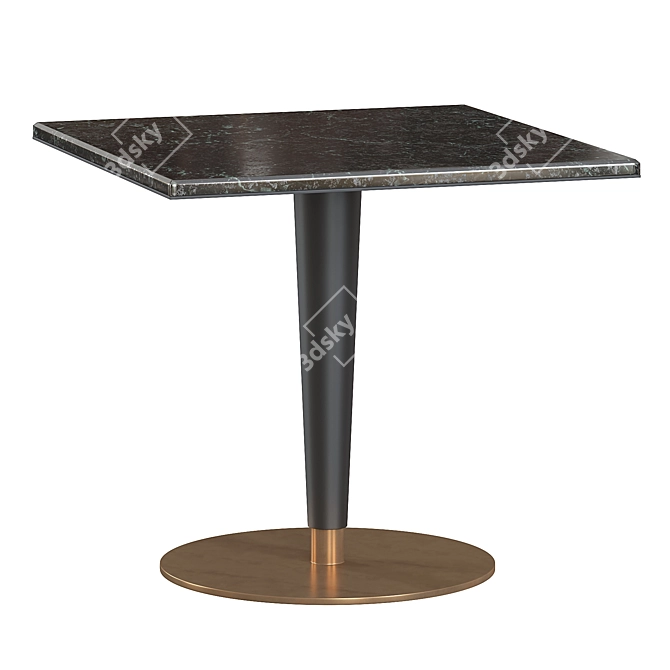 Atlanta Modern Dining Table Model 3D model image 2