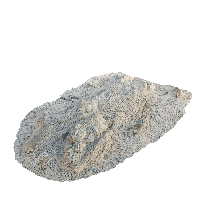 3D Stone Scan Model 3D model image 5