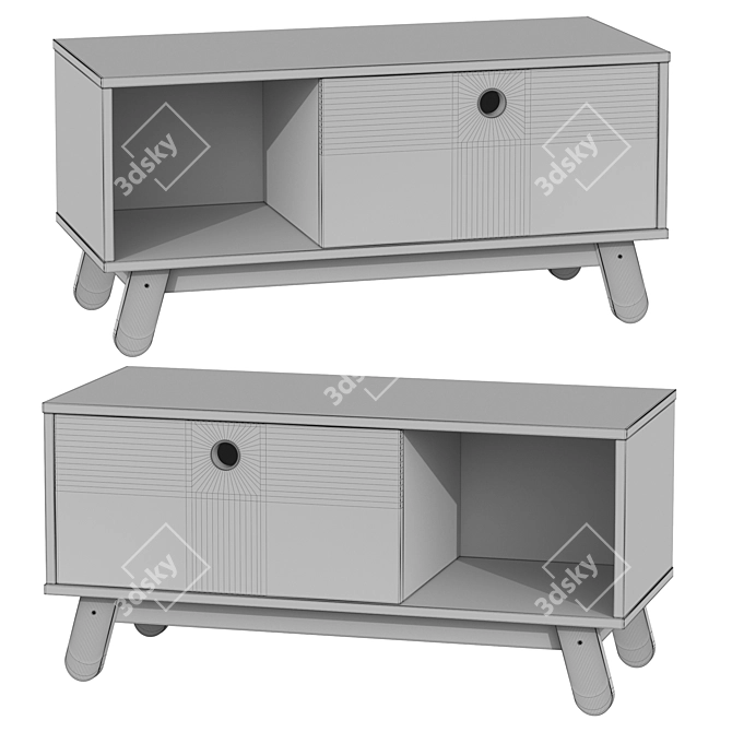 Angie - 2015 | Storage Cabinet 3D model image 3