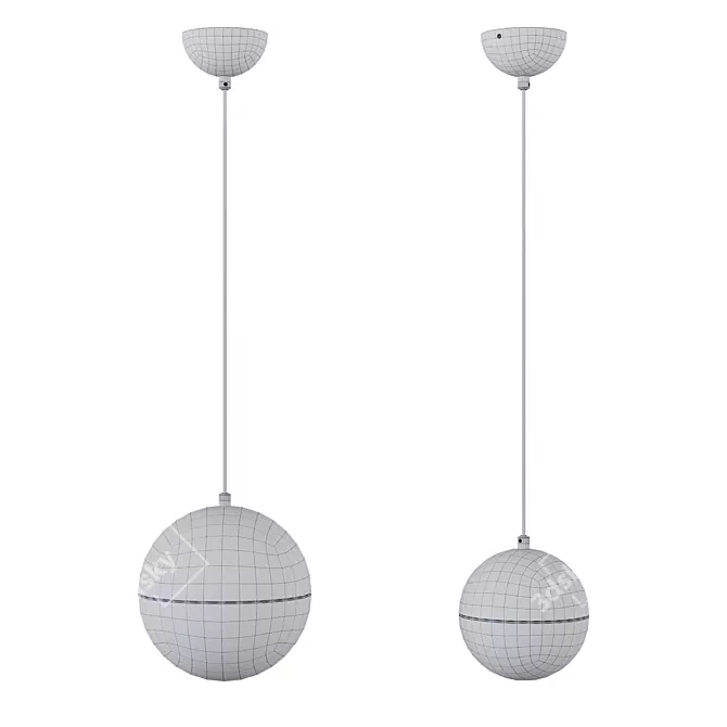 Odeon Light "Pinga" Pendant Light 3D model image 5