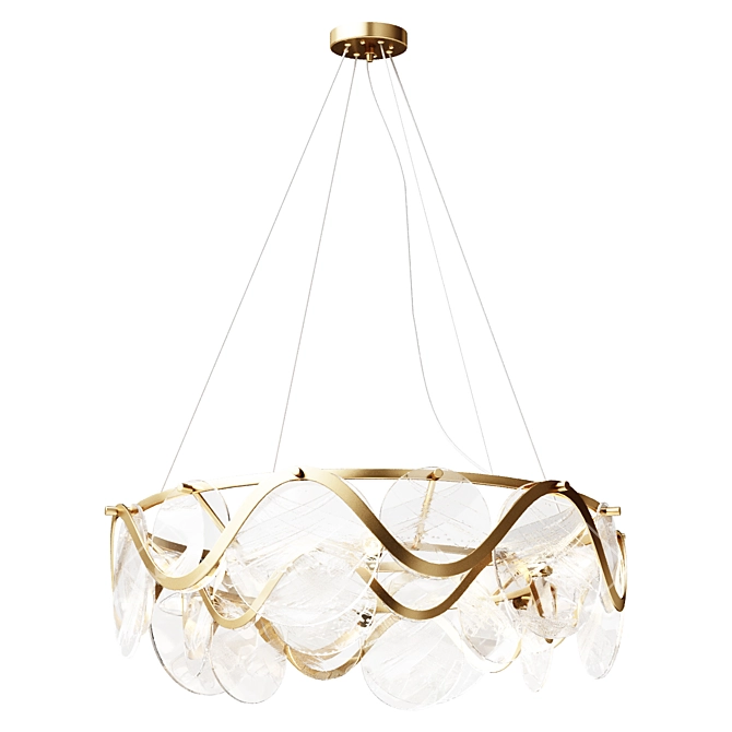 Bogates Galicia Chandelier 354/6 3D model image 1