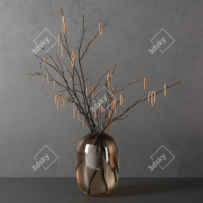 Elegant Vase, Modern Design, Versatile 3D model image 5