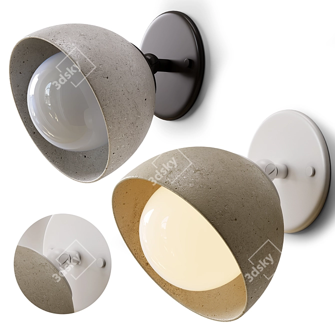 Articulating Surface Sconce: 3D Max Corona Compatibility 3D model image 1