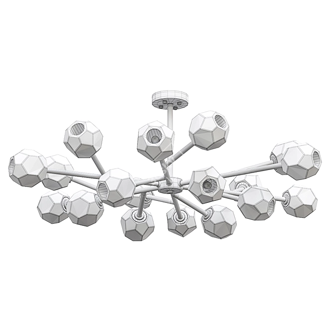 Imperium Loft Pendant Light RH18 3D model image 3