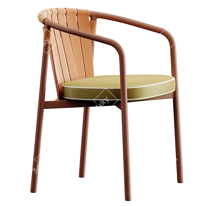 Modern Dining Chair 3D model 3D model image 1