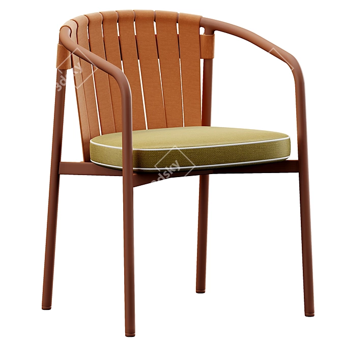 Modern Dining Chair 3D model 3D model image 2