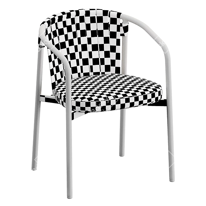 Modern Dining Chair 3D model 3D model image 7