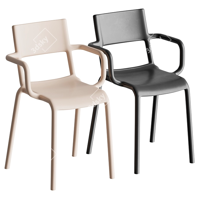 Modern Kartell Chair Ready Shipping 3D model image 1