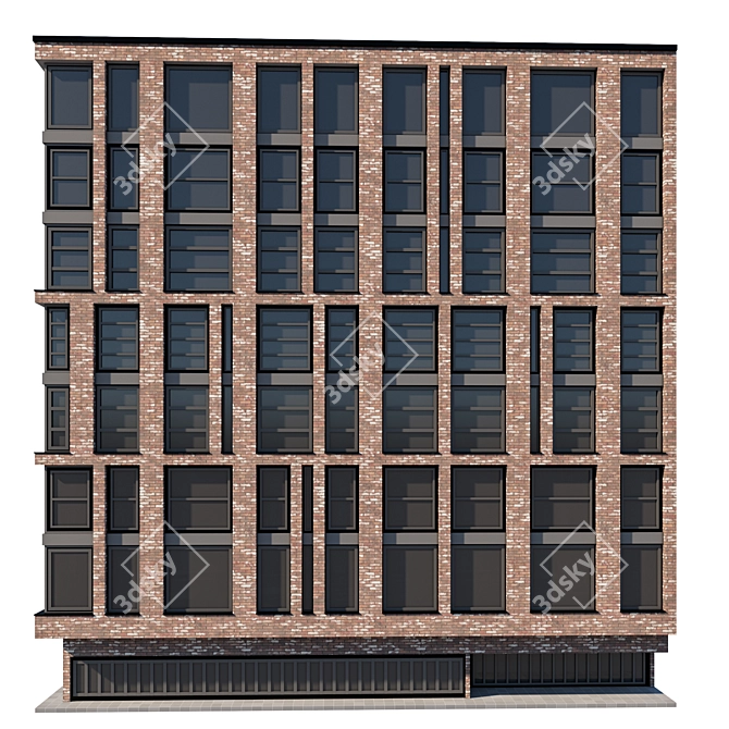 Brigade Building 2015 Model Render 3D model image 2