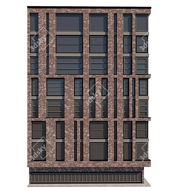 Brigade Building 2015 Model Render 3D model image 3