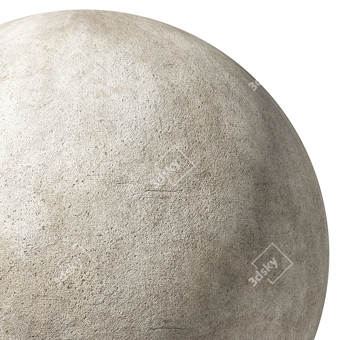 Seamless Plaster Material Pack 3D model image 5