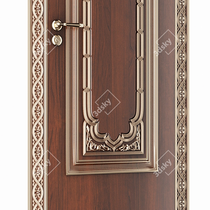 Arabian Classic Door 3D model image 3