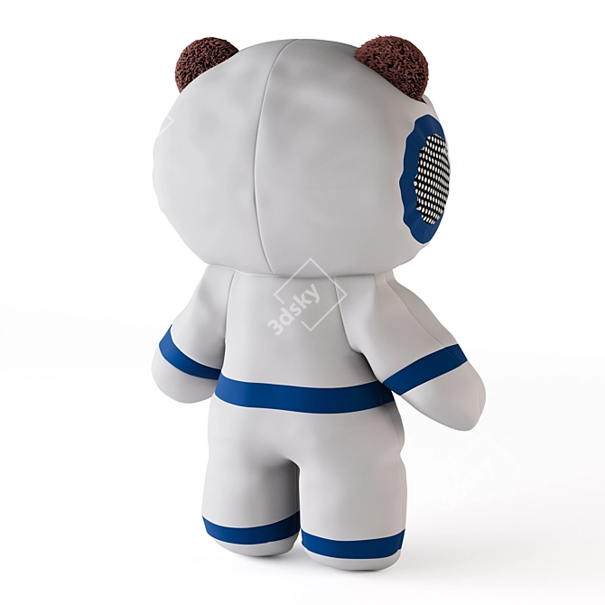 IKEA AFTONSPARV BEAR Plush Toy 3D model image 3