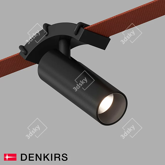 Belty Spot LED Track Light 3D model image 1